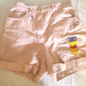 Winnie the Pooh High Waisted Shorts